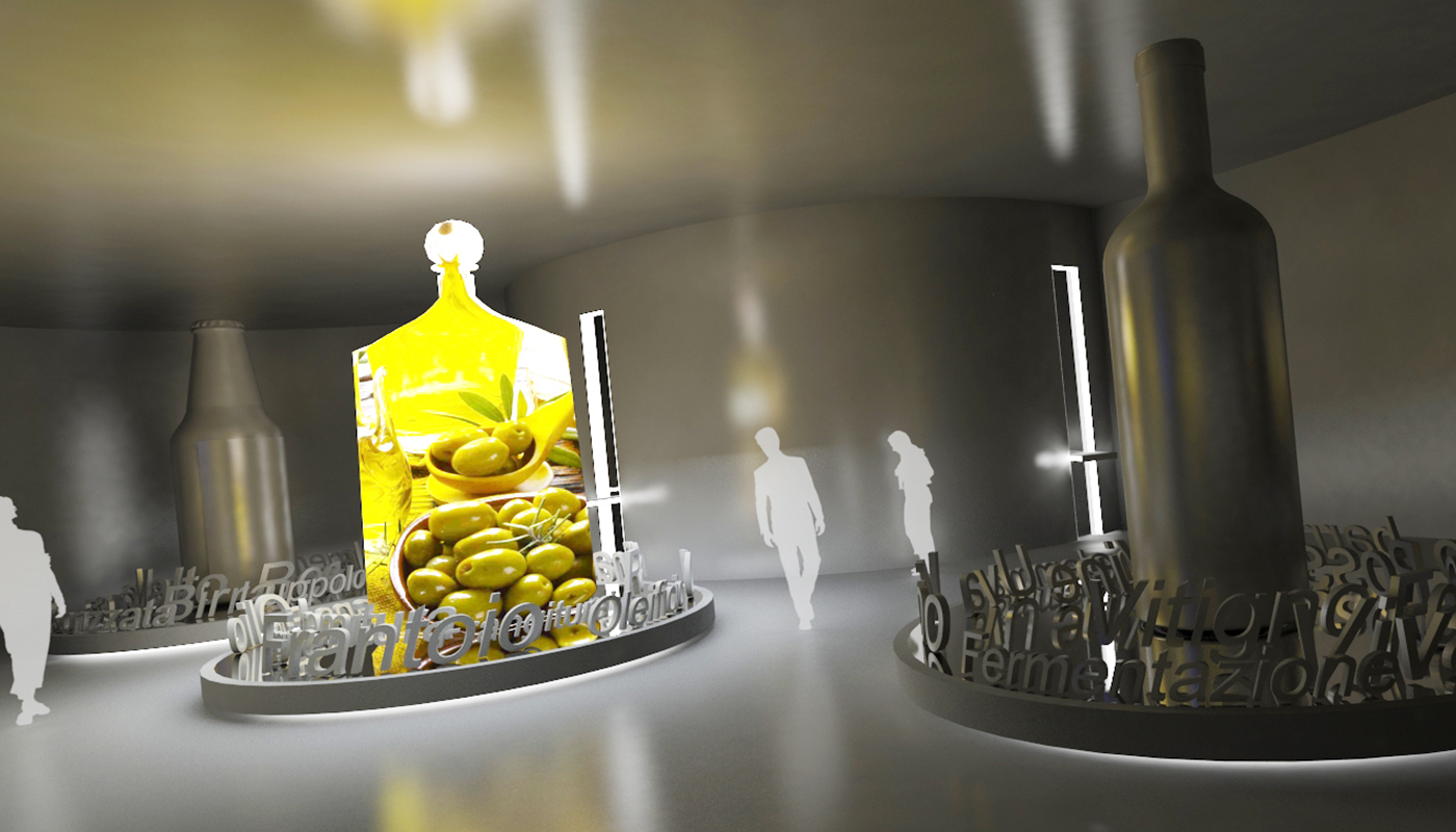 Concept progettuale padiglione educativo sulla fermentazione per Fi.Co Eataly World